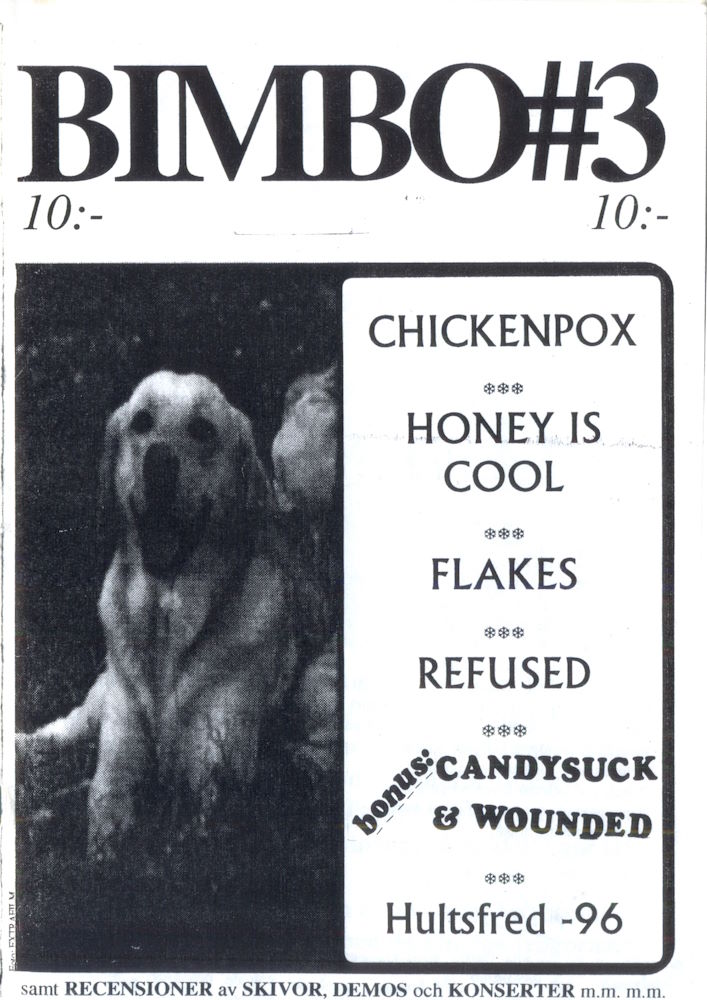 Omslaget till Bimbo #3-1996