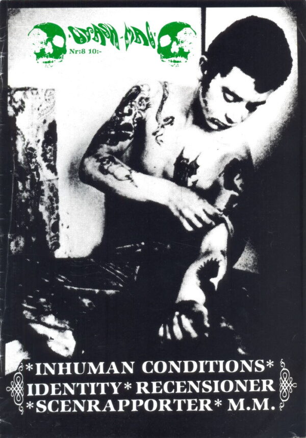 Omslaget till Crash mag #08 (1990)