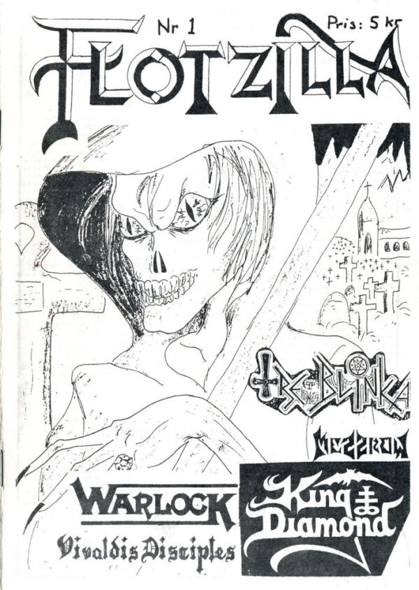 Omslaget till Flotzilla #01 (1988)