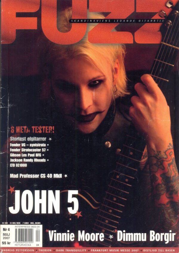 Omslaget till Fuzz #2007-04