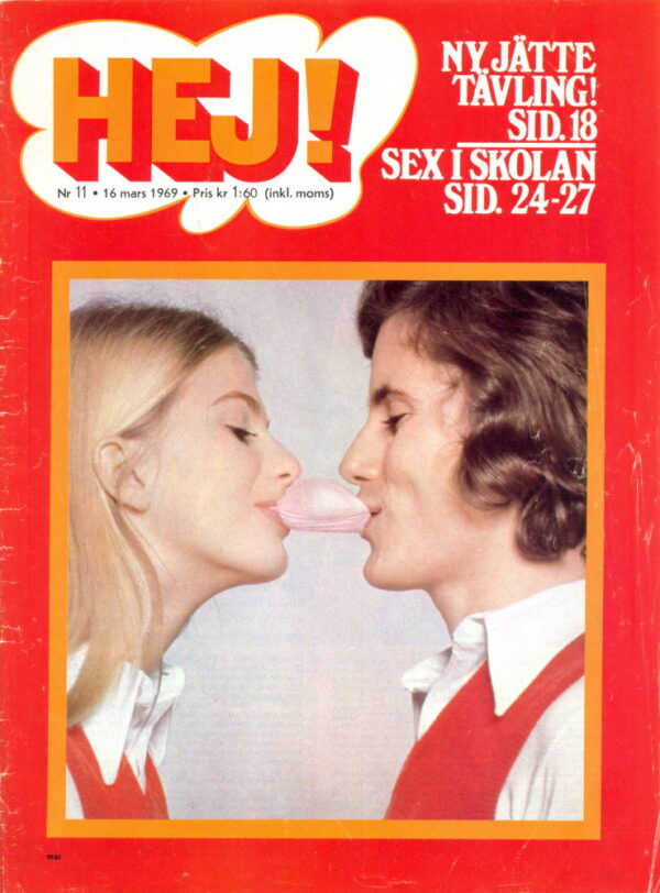 Omslaget till Hej #11 (1969)