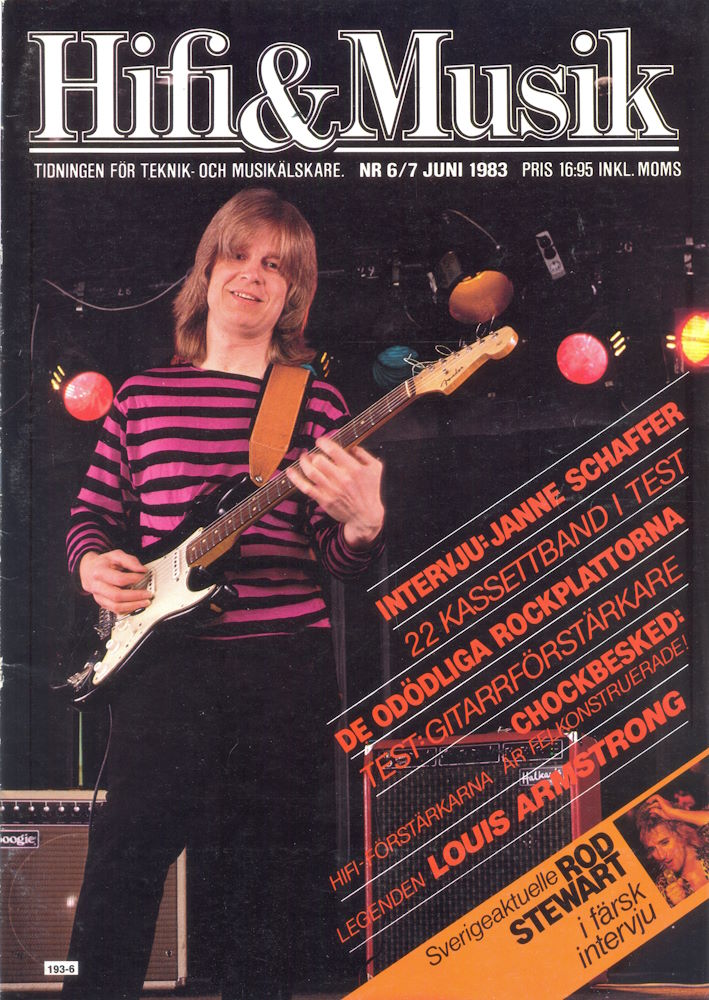 Omslaget till Hifi&Musik #1983-06/07