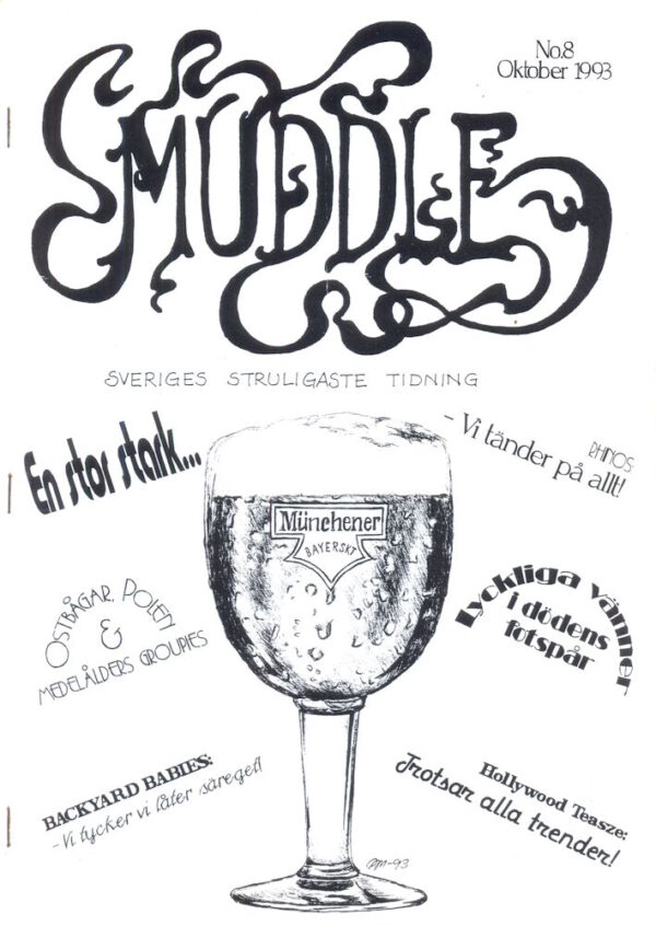 Omslaget till Muddle #08 (1993)