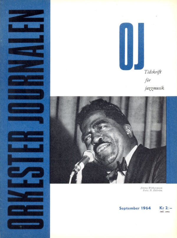 Omslaget till Orkester Journalen #1964-09