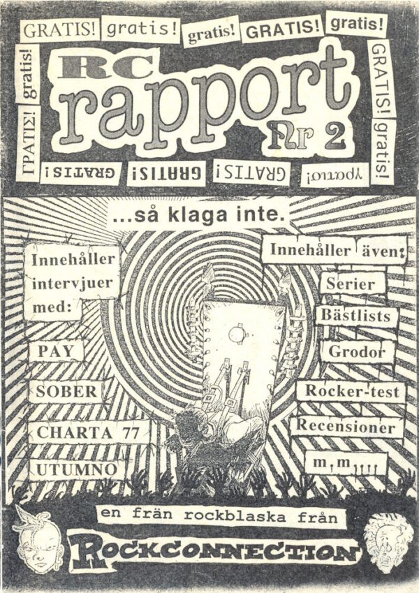 Omslaget till RC Rapport #2 (1994)