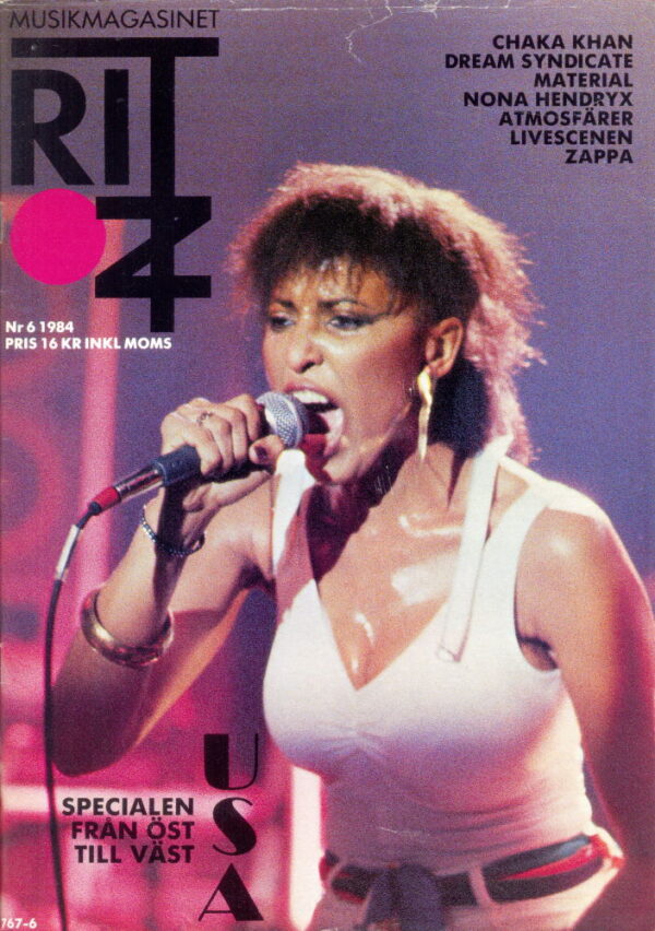 Omslaget till Ritz #1984-06