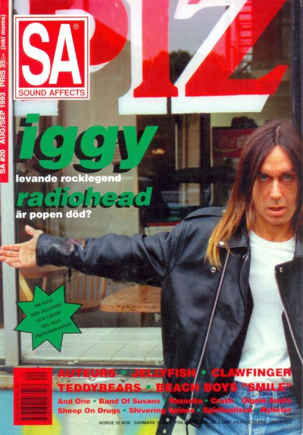 Omslaget till Sound Affects #20 (1993)