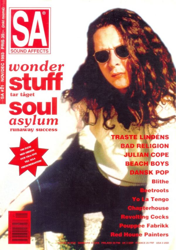 Omslaget till Sound Affects #21 (1993)