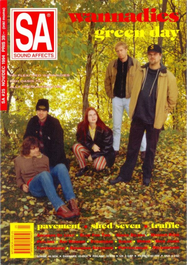 Omslaget till Sound Affects #25 (1994)
