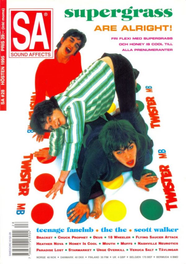 Omslaget till Sound Affects #28 (1995)