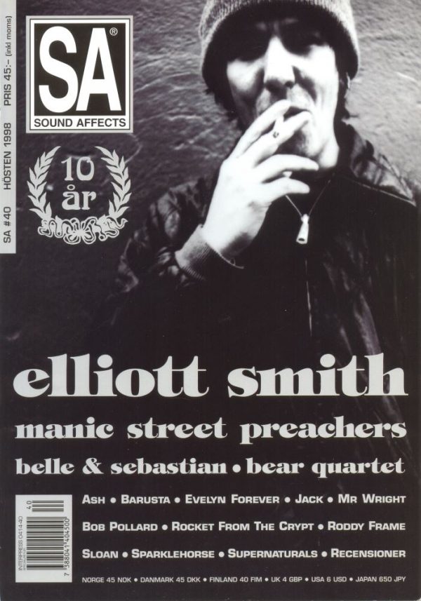 Omslaget till Sound Affects #40 (1998)