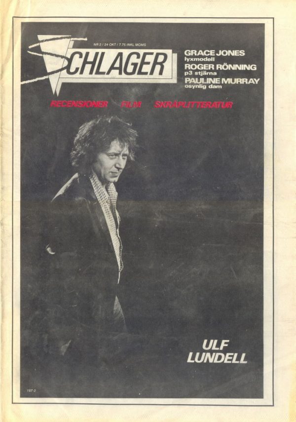 Omslaget till Schlager #002 (1980)