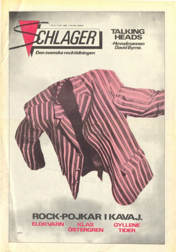 Omslaget till Schlager #003 (1980)