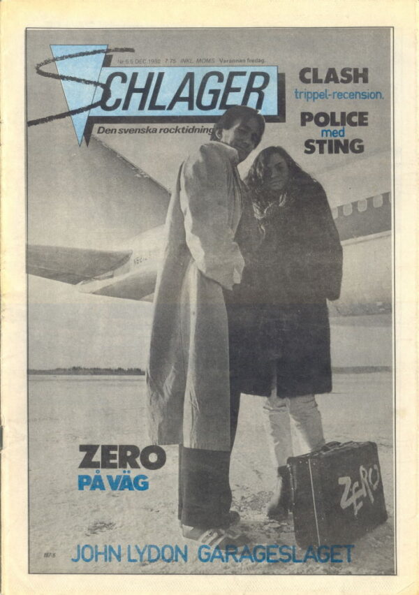 Omslaget till Schlager #005 (1980)