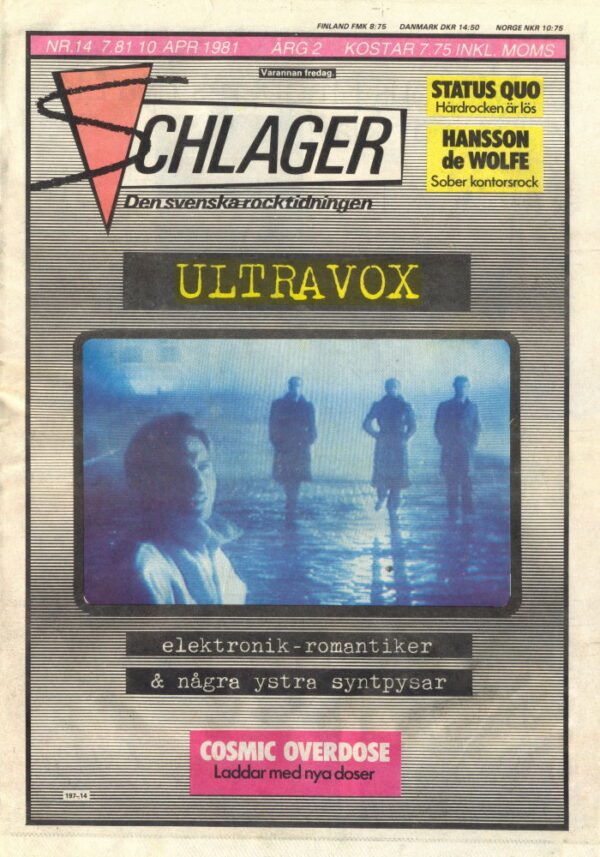 Omslaget till Schlager #014 (1981)