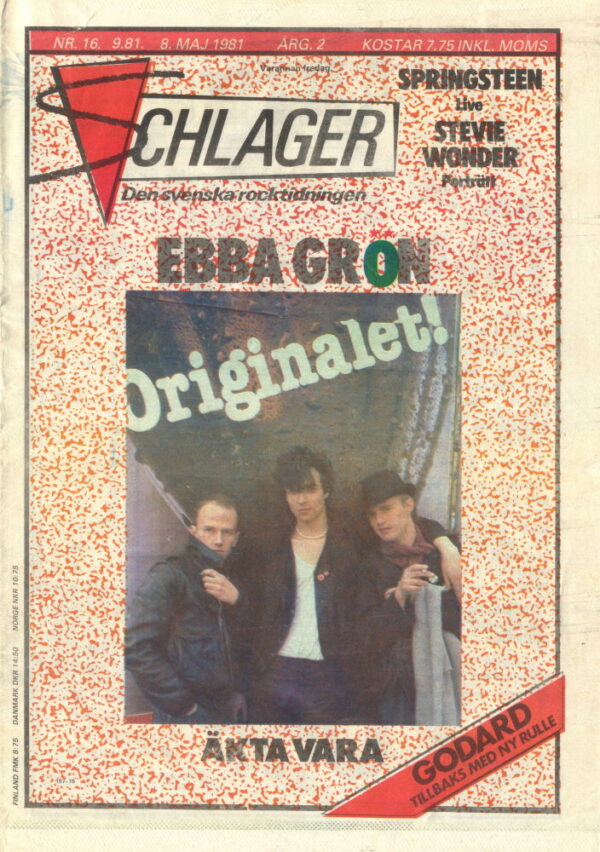 Omslaget till Schlager #016 (1981)