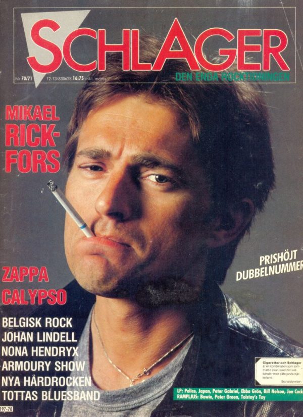 Omslaget till Schlager #070/071 (1983)