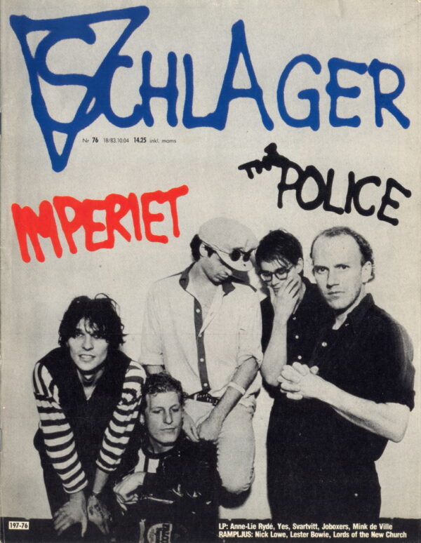 Omslaget till Schlager #076 (1983)