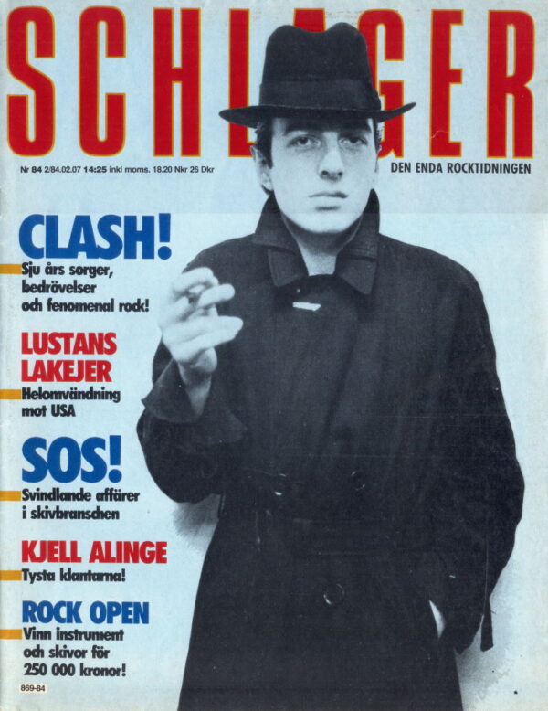 Omslaget till Schlager #084 (1984)