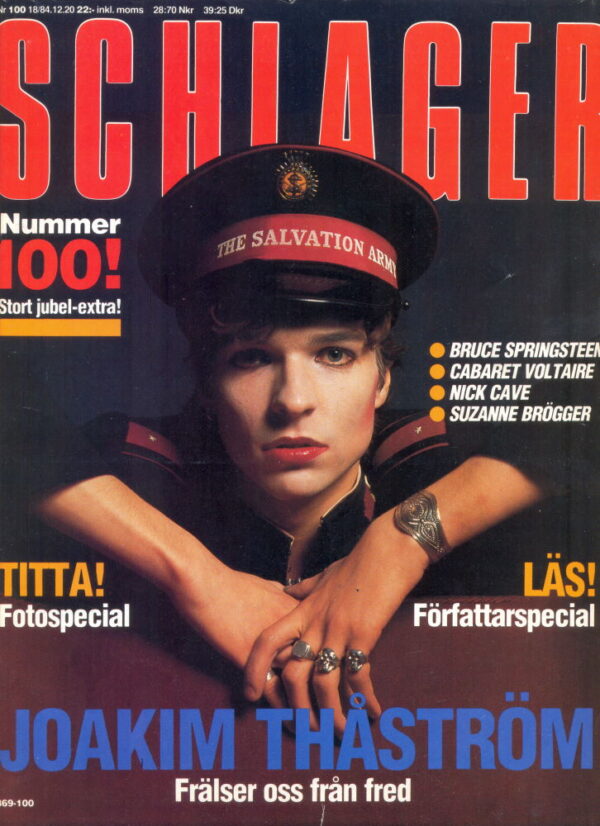 Omslaget till Schlager #100 (1984)