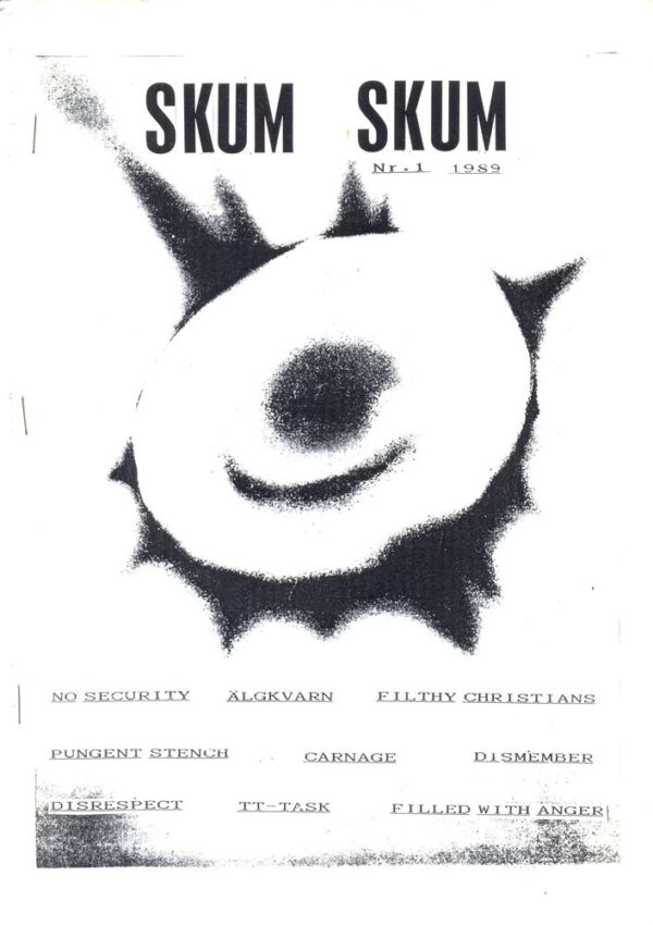 Omslaget till Skum Skum #1 (1989)