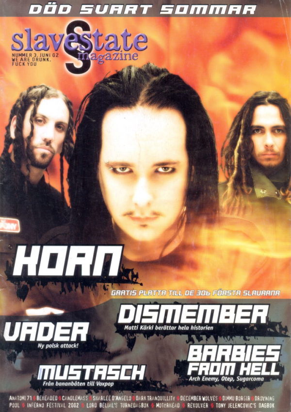 Omslaget till Slavestate #03 (2002)