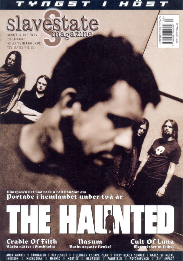 Omslaget till Slavestate #12 (2004)
