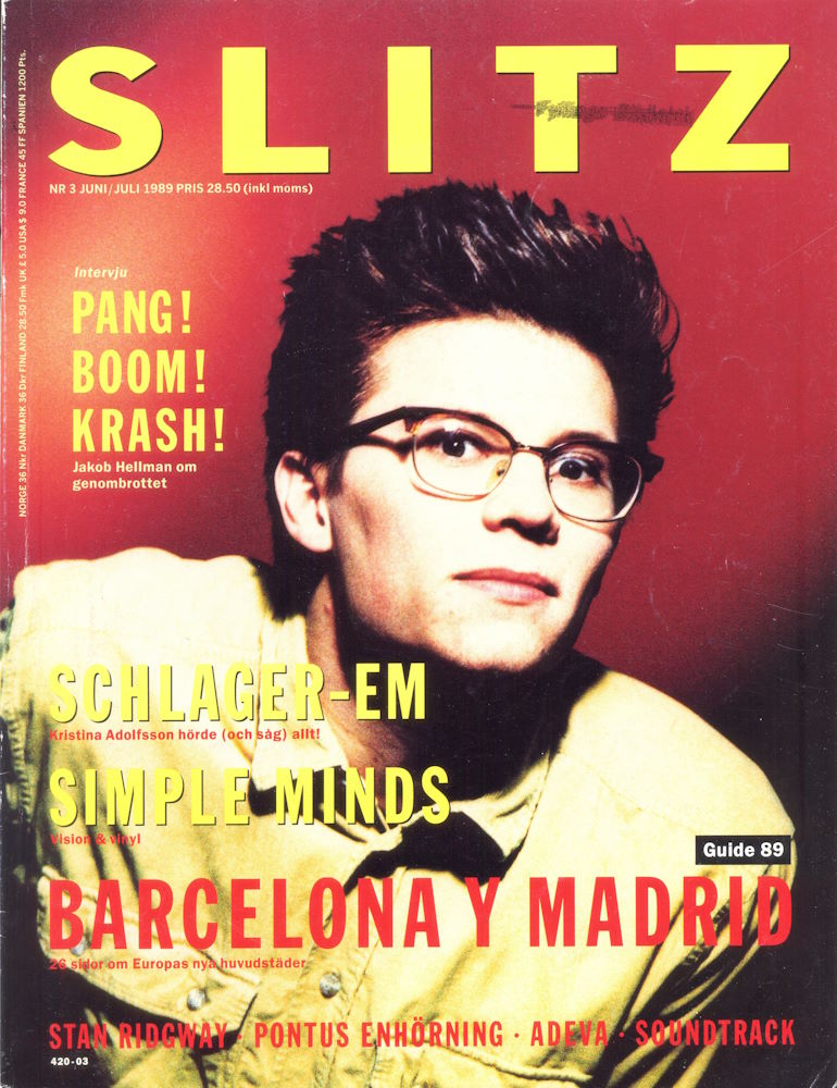 Omslaget till Slitz #1989-03