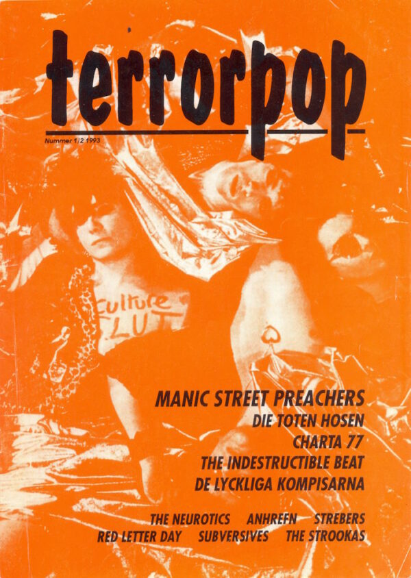 Omslaget till Terrorpop nr 1993-01/02