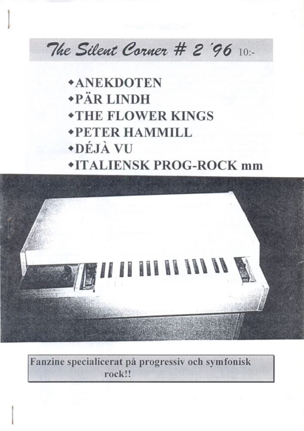 Omslaget till The Silent Corner #02 (1996)