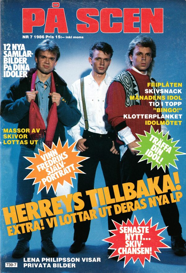 Omslaget till På Scen #1986-7