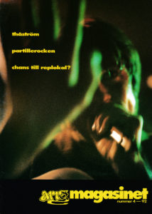 Omslaget till ARRG-Magasinet #4-1992