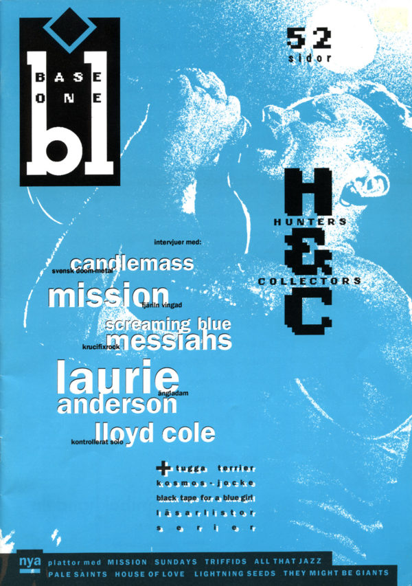 Omslaget till Base One #1990-01