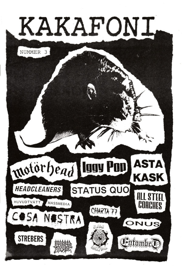 Omslaget till Kakafoni / Kakofoni #3 (1991)