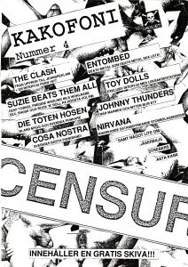 Omslaget till Kakafoni / Kakofoni #4 (1992)