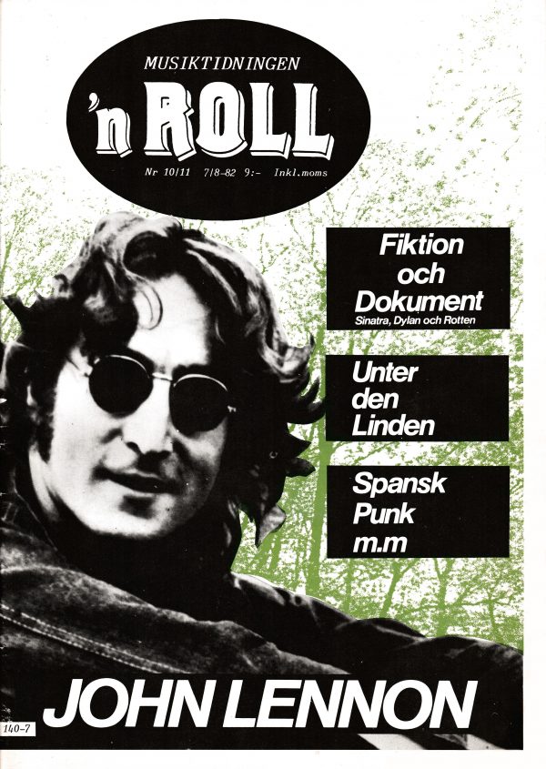 Omslaget till 'n Roll #1982-10/11