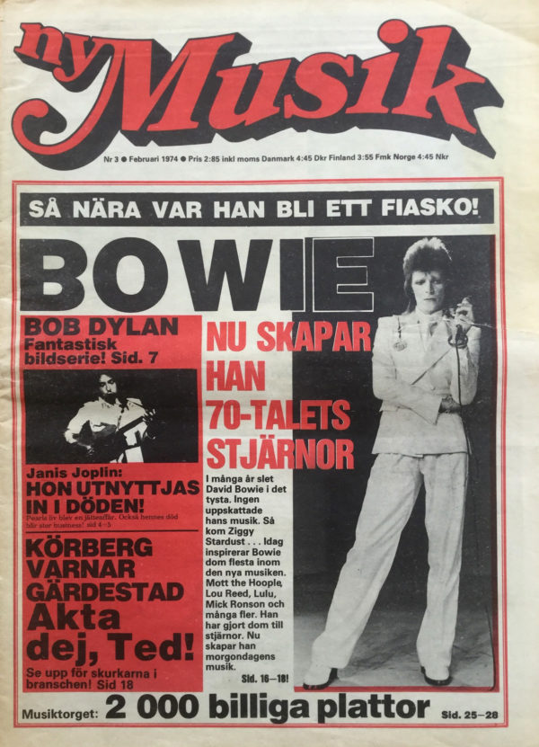 Omslaget till Ny Musik #1974-03