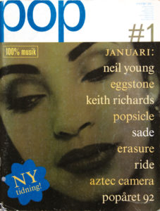 Omslaget till Pop #01 (1992)