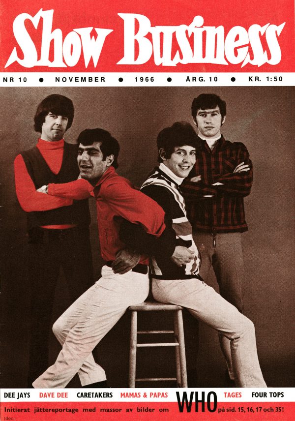 Omslaget till Show Business #1966-10