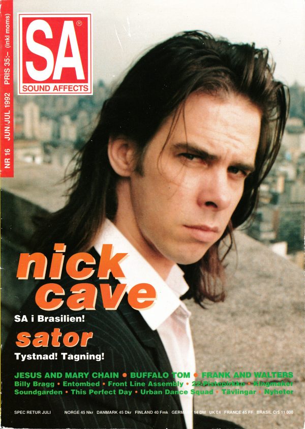 Omslaget till Sound Affects #16 (1992)