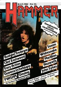 Omslaget till The Hammer #6 (1984)