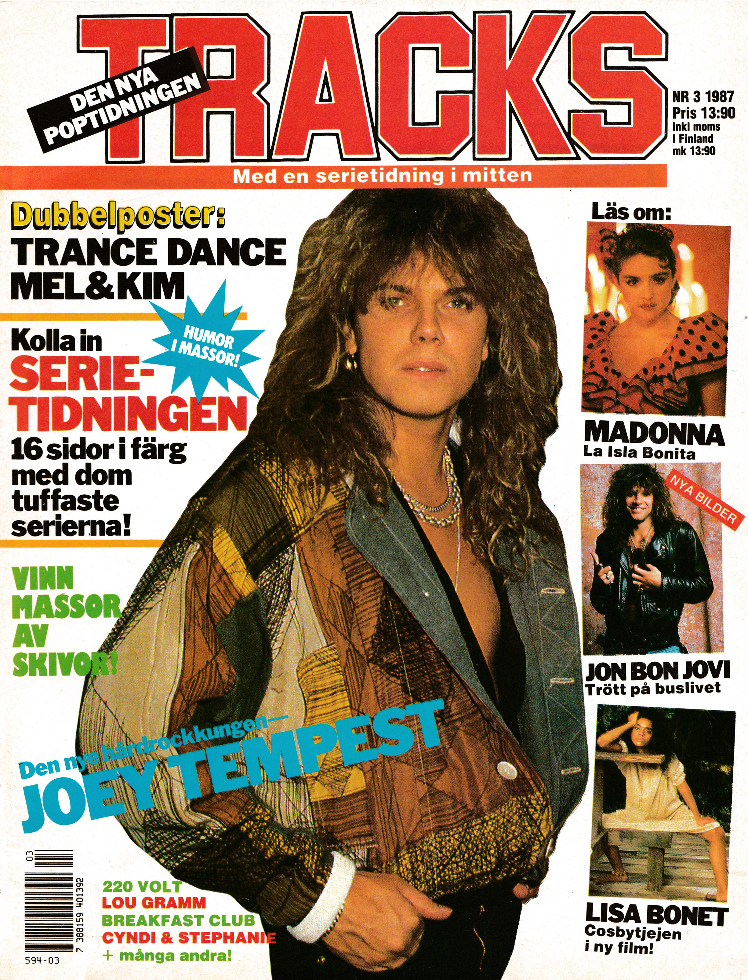 Omslaget till Tracks #1987-03